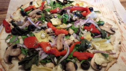 Blaze Gluten-Free Vegetarian Pizza 1